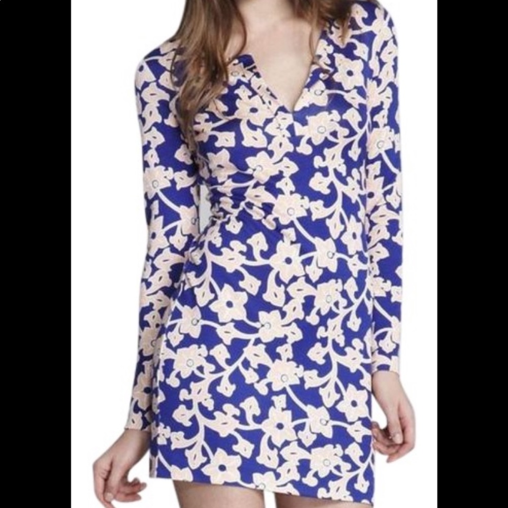 Diane Von Furstenberg Reina Long Sleeve Dress